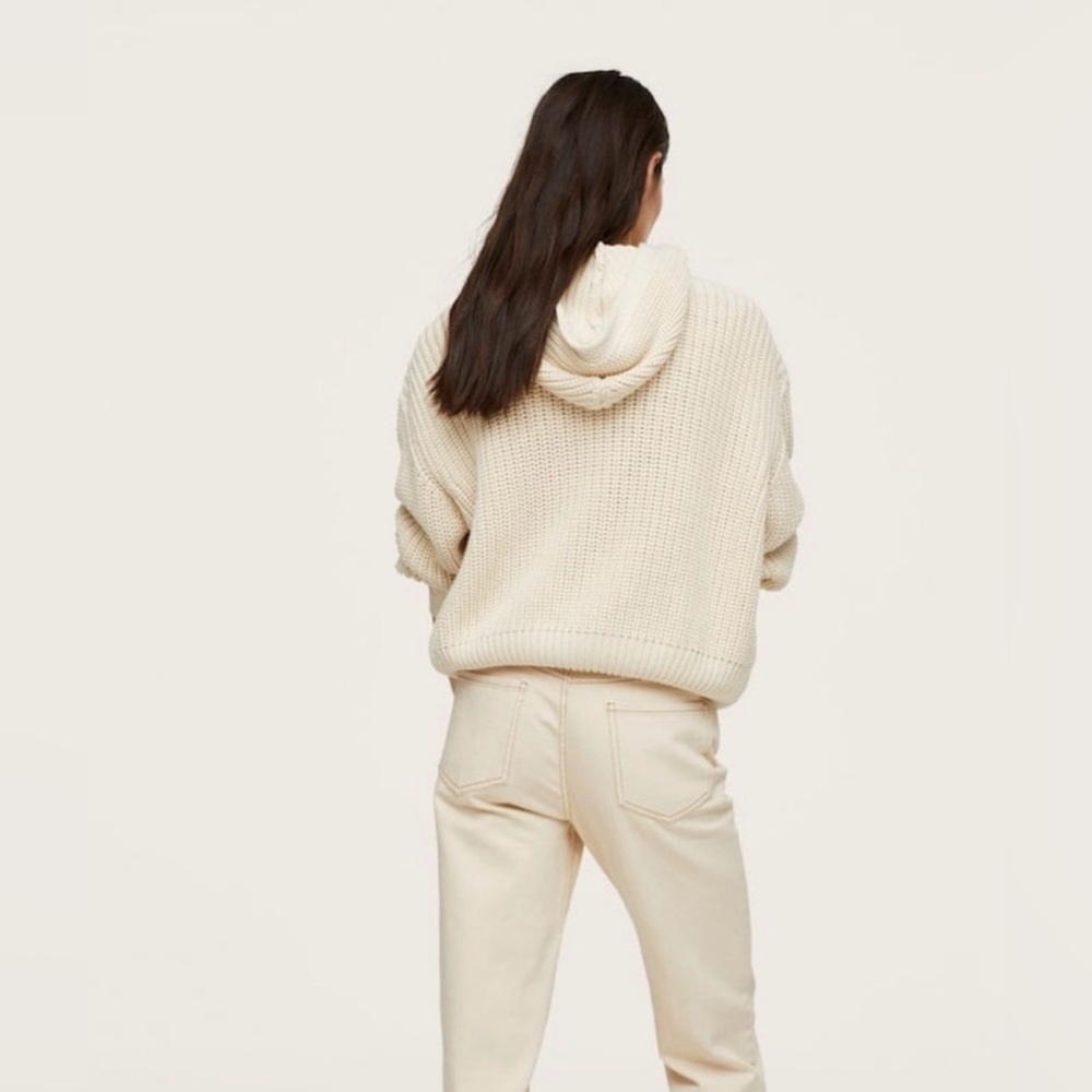 MANGO HOODED SWEATER - NWOT - Picture 7 of 7